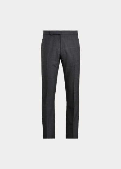 Men's Ralph Lauren Gregory Wool Trousers | 795031QHG